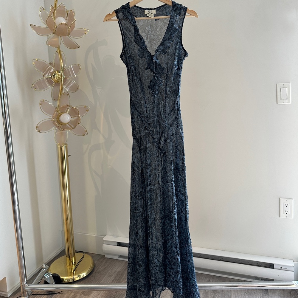 Vintage Mesh maxi dress